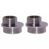 Yard valves and fittings - Off-centre fitting M1/2" x m3/4"  (X 2) - DIFF