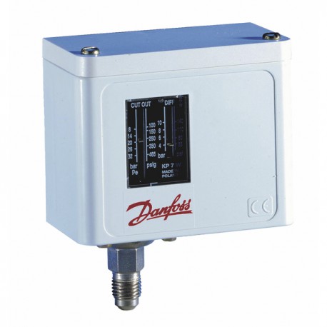 Pressure switch KP1 Low Pressure F auto - DANFOSS : 060-110166
