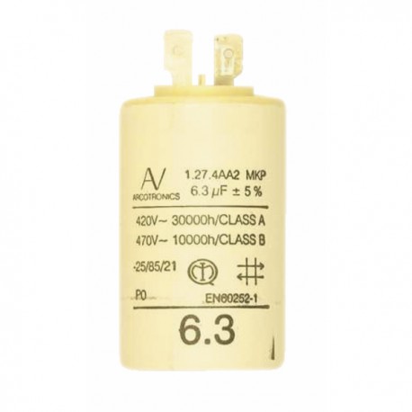 Capacitor 2.0uf 470VAC - ELM LEBLANC : 87387029220