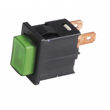 Pushbutton L4 N/GREEN - DIFF for De Dietrich Chappée : V15804542