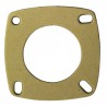 Gasket flange burner 4kg 87x142 - DIFF for De Dietrich Chappée : S58390081