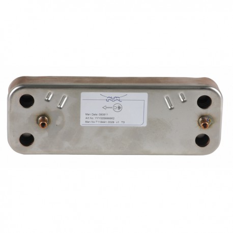 Plate exchanger - DIFF for De Dietrich Chappée : JJJ005686660