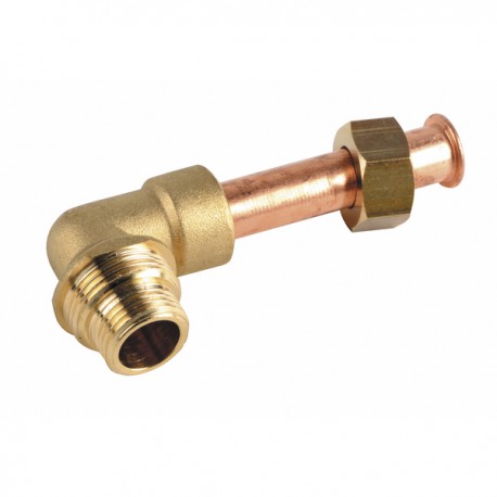 Connector for outgoing domestic hot water flow - DIFF for De Dietrich Chappée : JJJ005663110