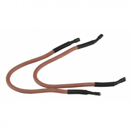 Ignition electrode cable  (X 2) - DIFF for De Dietrich Chappée : JJJ008419050