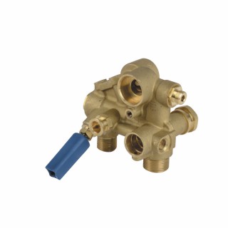 Domestic inlet and heating return assembly - DIFF for De Dietrich Chappée : JJJ005659040