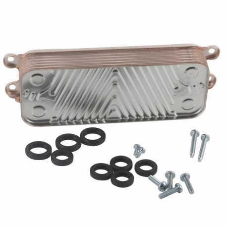 14 Plate domestic water heat exchanger - SAUNIER DUVAL : 0020186153