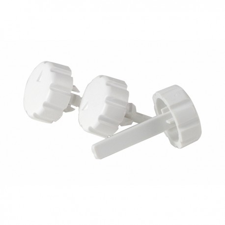 Knob kit thermostat & selector switch - FERROLI : 39808790