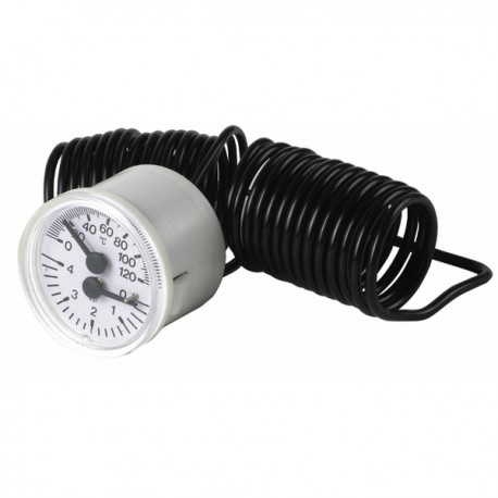Thermo manometer SGN/K SGE/K - FERROLI : 39814770