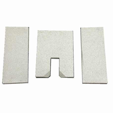 Refractory insulation kit stove back+side MERCURIO/VENERE - FERROLI : 599001850