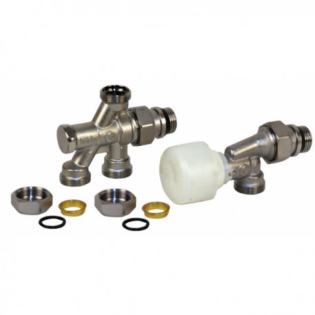 4 ways valve R436TG 1/2" x 16 - GIACOMINI : R436X062