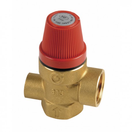 Pressure relief valve 1/2" Z 3b - DE DIETRICH CHAPPEE : S19999457