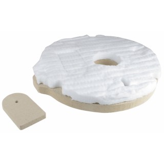 Burner door insulation - DE DIETRICH CHAPPEE : S500403