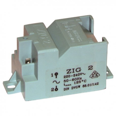 Ignition transformer zig 2 replaces zig 1 - DIFF for Saunier Duval : 05210600