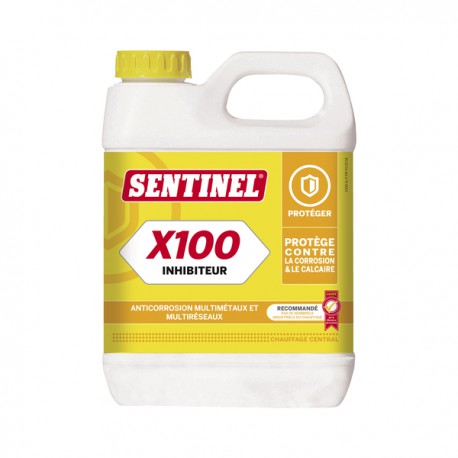 X100 Inhibitor -  (an 1 liter - SENTINEL : X100L-12X1L-EXPB