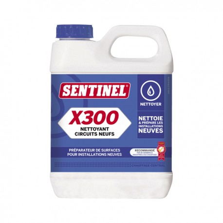 X300 new circuit cleaner - Can 1 liter - SENTINEL : X300L-12X1L-EXP