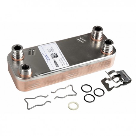 Domestic hot water exchanger 12 plates - VAILLANT : 065131