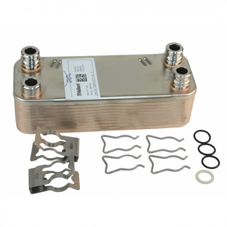 Domestic hot water exchanger 20 plates - VAILLANT : 065153