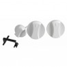 Grey knob, (3 pieces) - VAILLANT : 114288