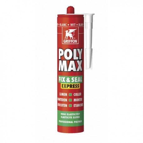 POLYMAX FIX & SEAL EXPRESS white - GRIFFON : 6150450