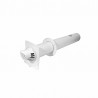 White EXCENT horizontal terminal - UBBINK : 223150