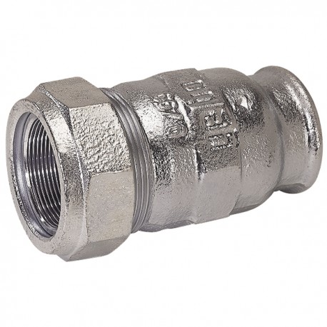 Cast iron compression fitting F1/2" - GEBO : 01.150.01.01