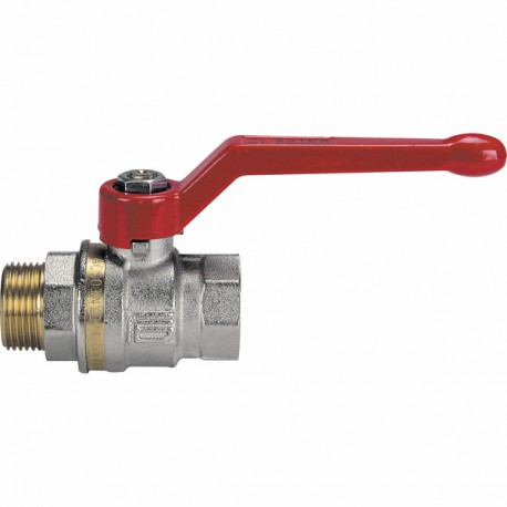 Brass ball valve MF 33x42 PN40 - EFFEBI : 0805R407