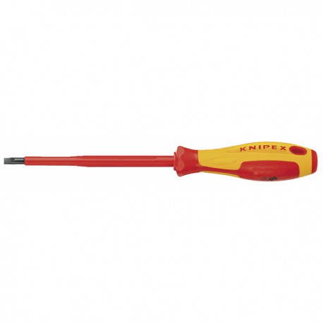 Electrician flat screwdriver 4.0mm - KNIPEX : 98 20 40