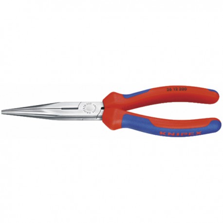 Snipe nose side cutting pliers (Stork Beak Pliers) - KNIPEX : 26 12 200