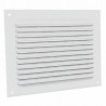 White pre-painted aluminium grid with canopy GA BL 140 x 50 - ANJOS : 6720