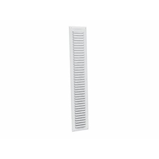 White pre-painted aluminium grid with canopy GA BL  100 x 200 GAM - ANJOS : 6779