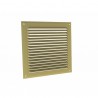 Brass-plated grid with canopy GA LA 100 x 100 - ANJOS : 7002