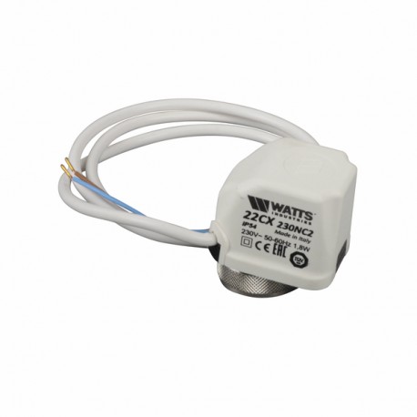 Electrothermic actuator 220v - WATTS INDUSTRIES : 2222CX230NC2