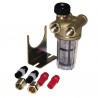 Filter fuel 2 pipes block valve ff3/8" inox sieve - WATTS INDUSTRIES : 22L0133100