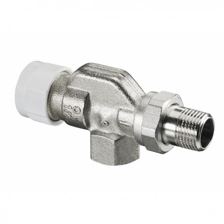 Presetting thermostatic radiator valve body reversed angle AV9 DN10 - OVENTROP : 1183903