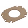 Gasket flange burner cuenod - de dietrich 180x135 - DIFF for Cuenod : 13016224