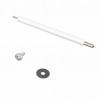 Ignition electrode Ø6x80 Ø4 Ø2x7 flange - CUENOD : 13010528