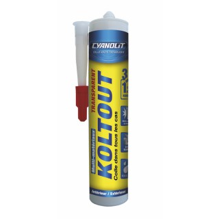 KOLTOUT EXPRESS transparent adhesive - AC MARCA IDEAL : 33301058