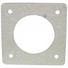 Gasket flange burner weishaupt 148x148 5 thick - DIFF for Weishaupt : 2410500114/7