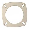 Gasket flange burner weishaupt 160x160 6 thick - DIFF for Weishaupt : 2412000114/7