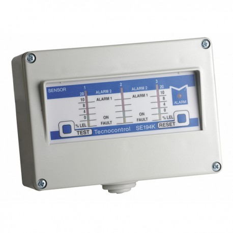 Gas detector se 194k 3 areas - TECNOCONTROL : SE194K