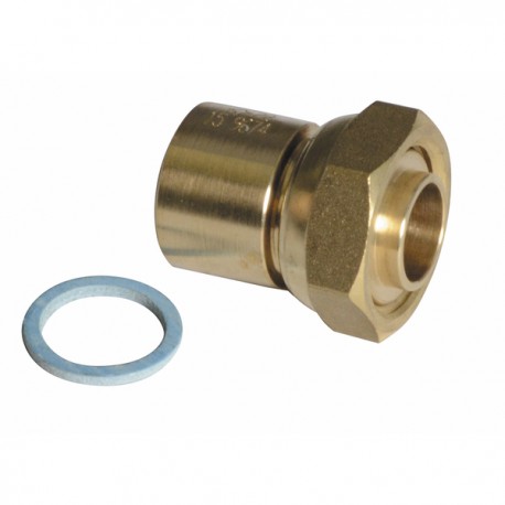 2-Part connector 3/4" copper 22 - DIFF