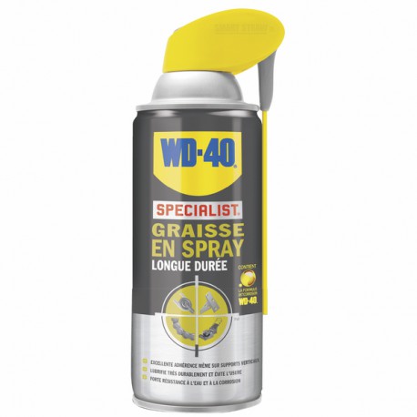 Spray grease, long-lasting, 400 ml, professional system - WD40 : 33215