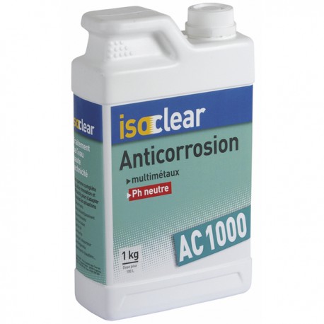 Maintenance and water analysis - ISOCLEAR AC1000 (Can 1 kg) - DIFF