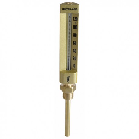 Industrial thermometer straight 0/120°c - DIFF