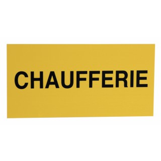 Rigid polystyrene label - Boiler - DIFF