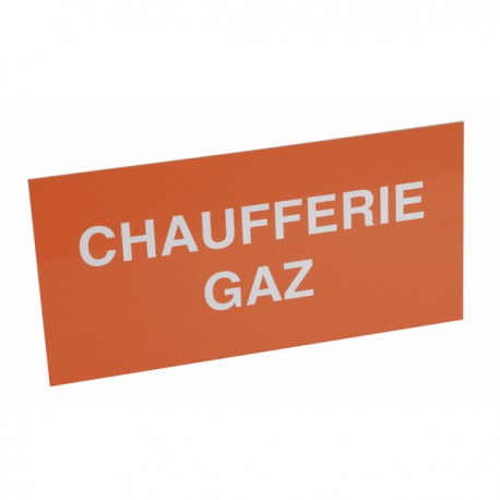 Rigid polystyrene label - Gas boiler - DIFF