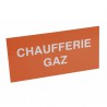 Rigid polystyrene label - Gas boiler - DIFF