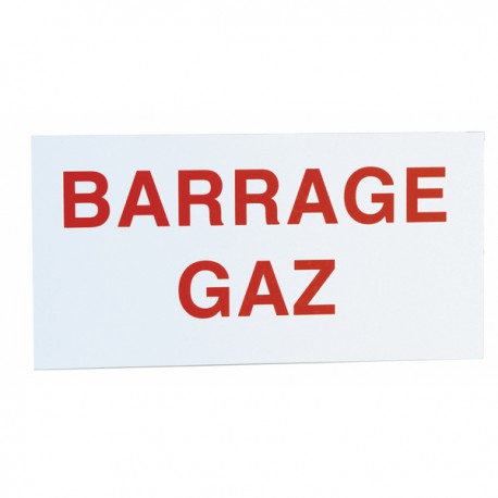 Rigid polystyrene label - Gas lock  - DIFF