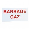 Rigid polystyrene label - Gas lock  - DIFF