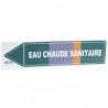 Flexible adhesive label - Domestic hot water (X 10) - DIFF
